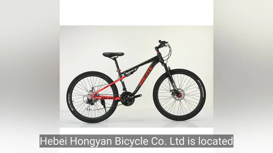 Bicicleta de montaña MTB de acero al carbono y hierro, modelo nuevo de fábrica, tamaño 24/26/27,5, 21 velocidades
