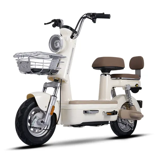 Lvju - Mini bicicleta urbana Latte, 48/60 V, batería de plomo-ácido, bicicleta eléctrica