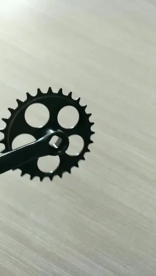 Juego de bielas de acero de 48 dientes para bicicletas de montaña BMX Cruiser