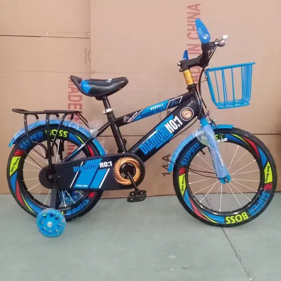 Bicicleta BMX colorida para niñas